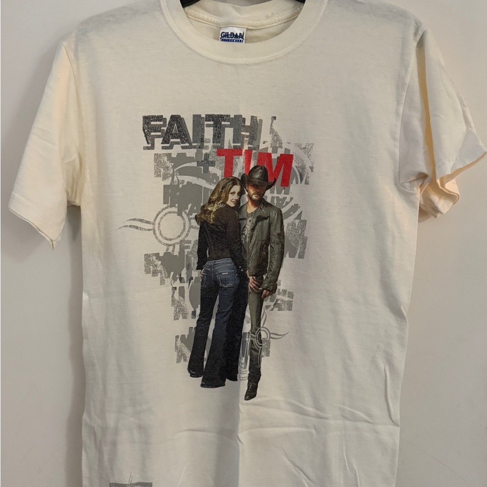 Tim McGraw and Faith Hill soul 2 soul II 2006 tour shirt, size S